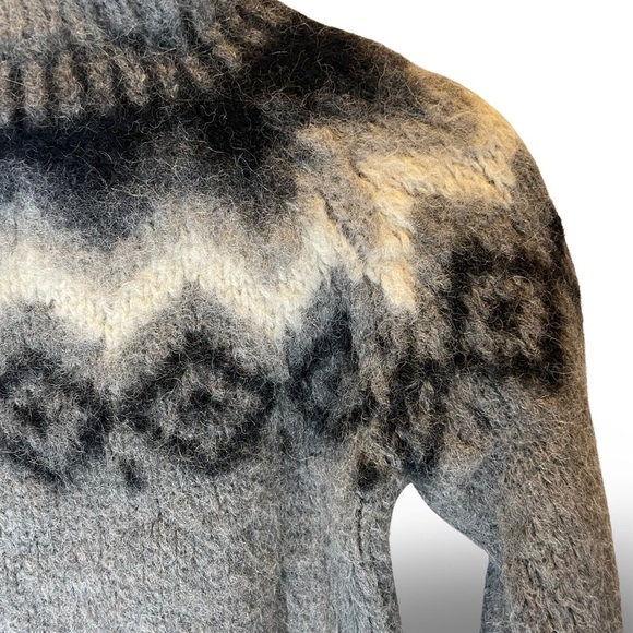 Gant Grey Ski Alpaca Wool Sweater XS - Picture 5 of 7